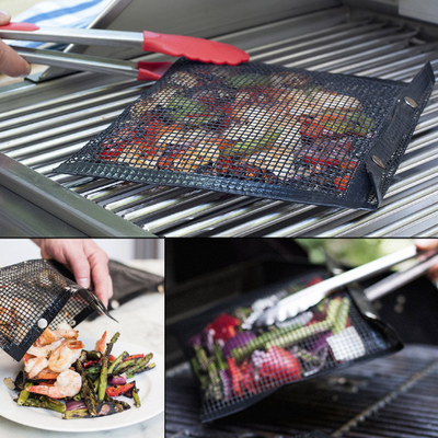 -stick BBQ Grilling Mesh Bag