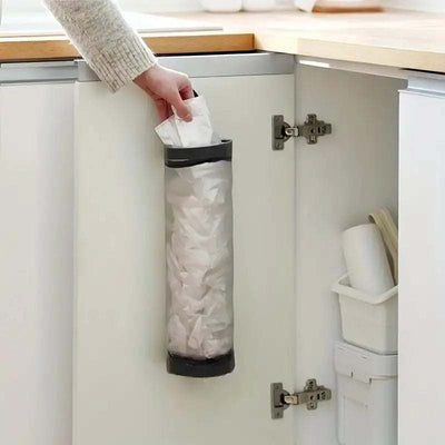 Mesh Hanging Plastic Bag Holder