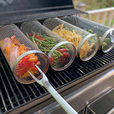 Grilling Basket Stainless Steel Outdoor Cooking